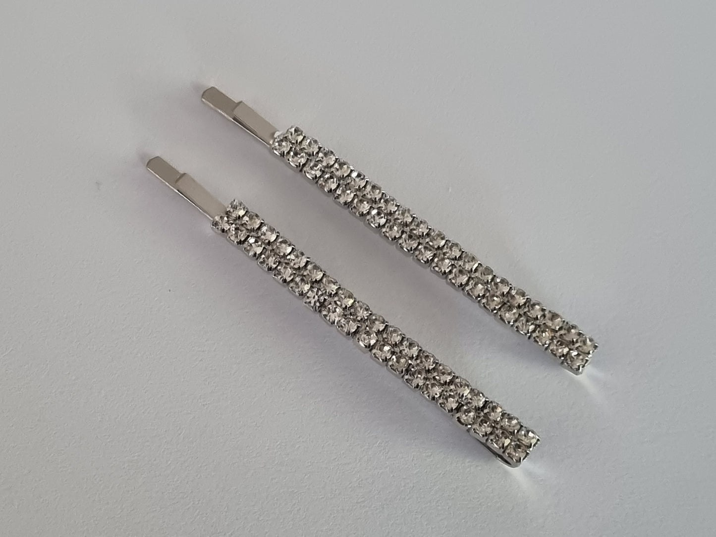 Diamond Straight Hair Slides