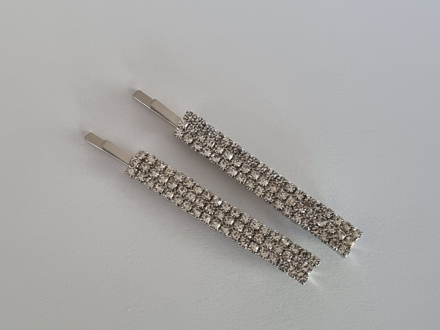 Diamond Straight Hair Slides