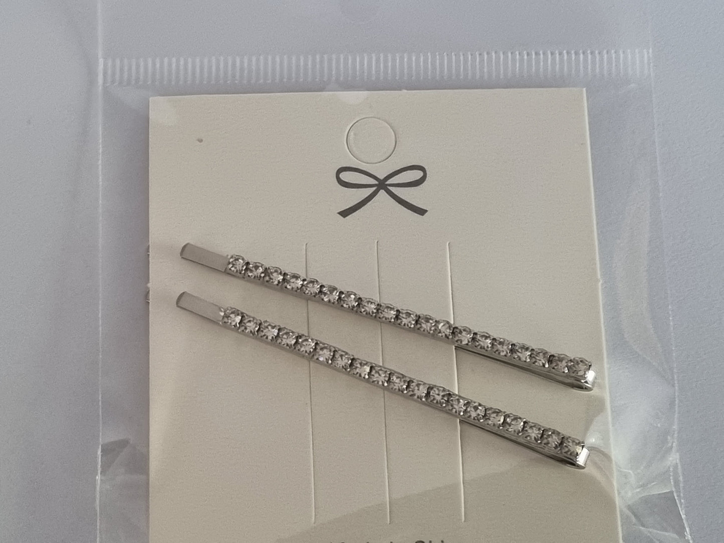 Diamond Straight Hair Slides