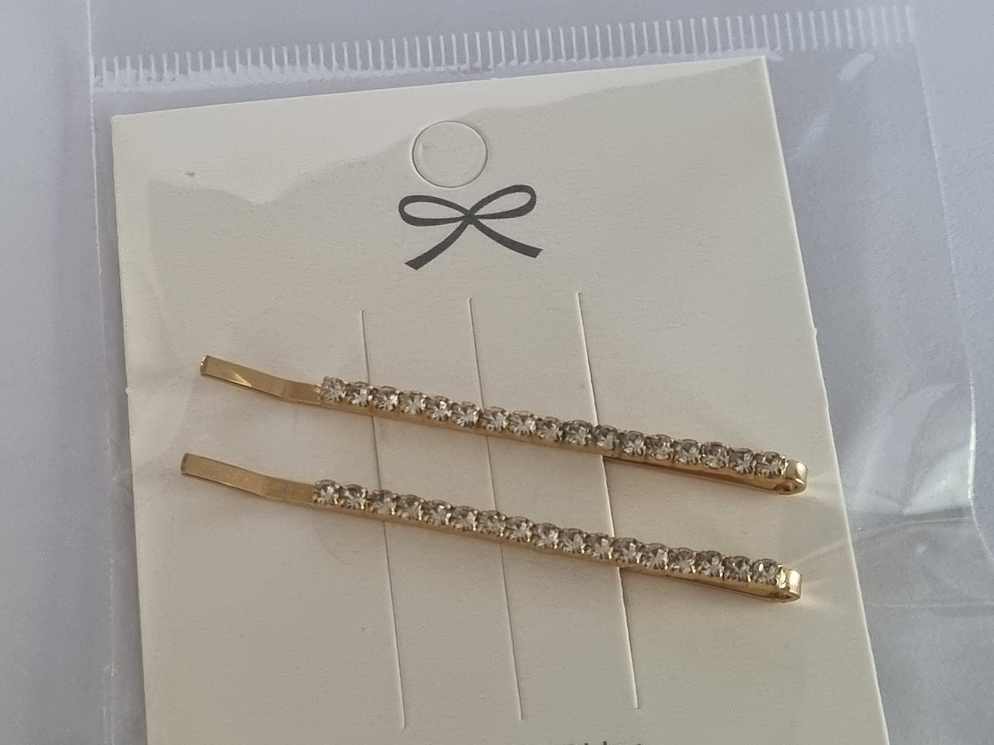 Diamond Straight Hair Slides